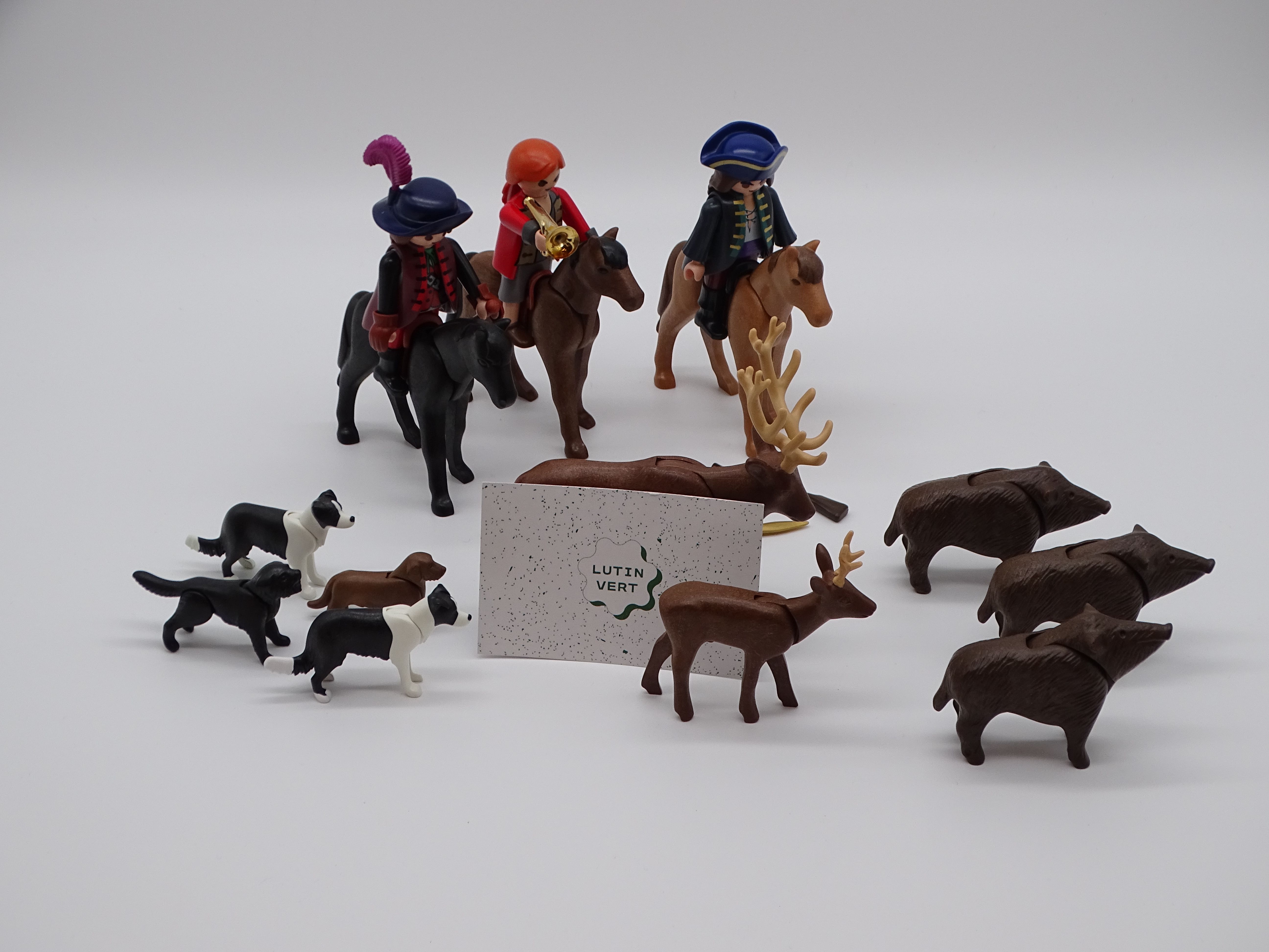 Playmobil pièce unique « Les chasseurs » d'occasion PLAYMOBIL - Dès 4 ans | Ref 13321 Très bon état - Vue 2 - 